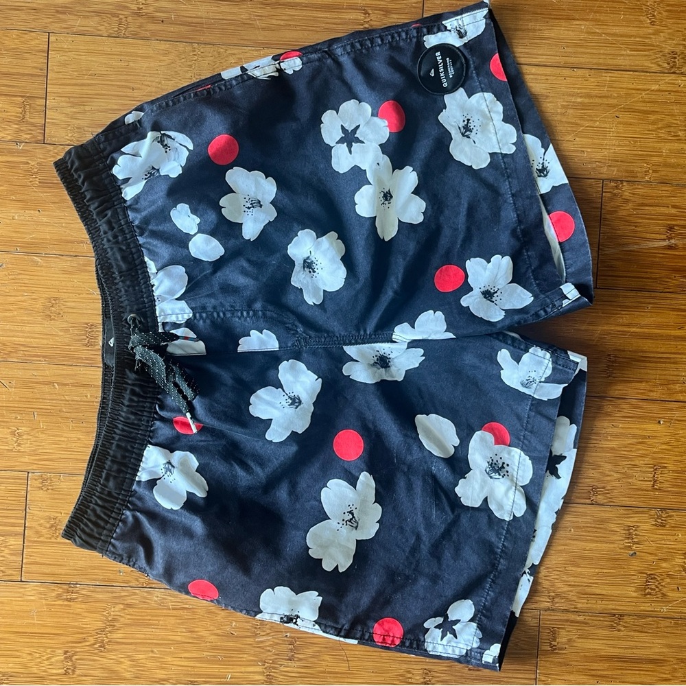 Quiksilver Black Volley Shorts